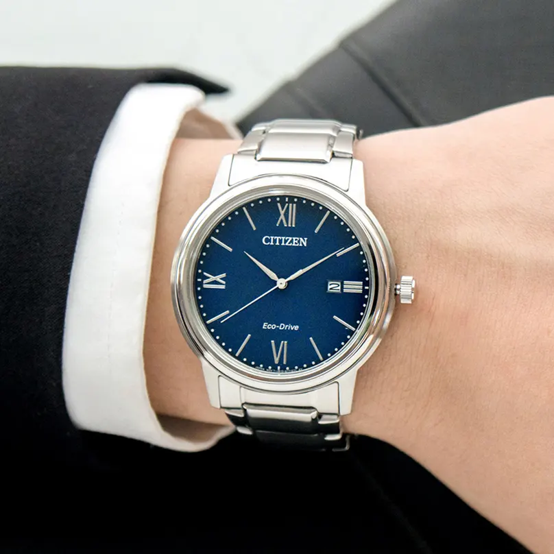 Citizen Eco-Drive Blue Dial Fashion Men's Watch- AW1670-82L